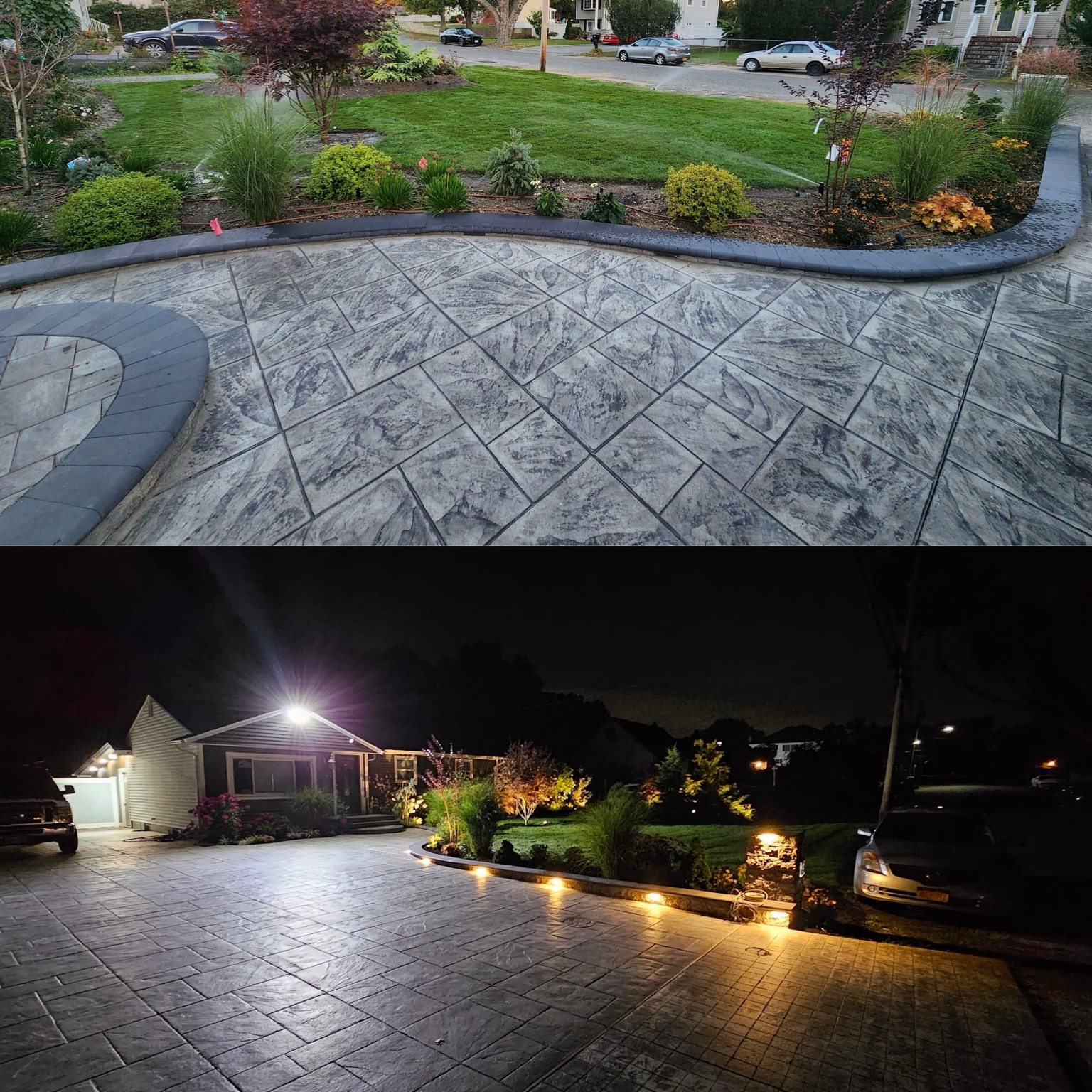 Majestic Ohms electrical project before and after on Long Island NY