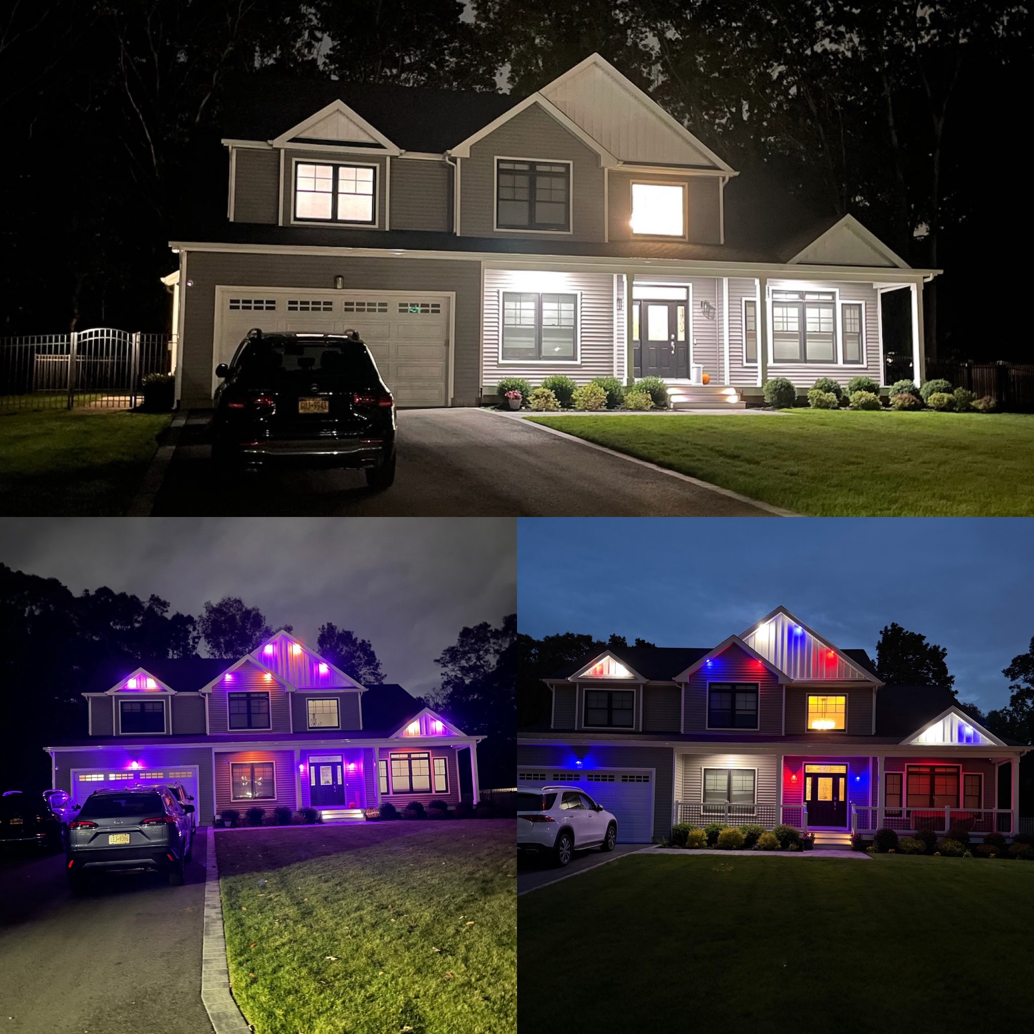 Electrical improvement project before and after Long Island NY