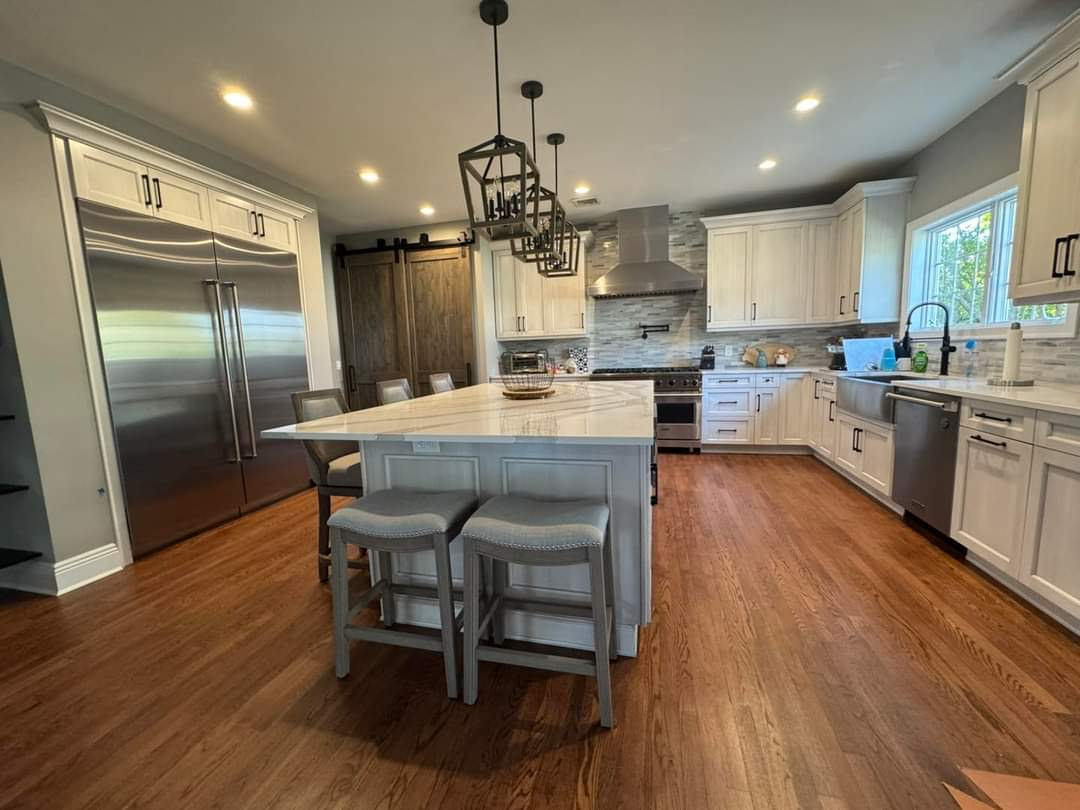 Kitchen lighting electrical project by Majestic Ohms